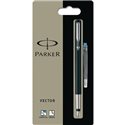 Parker Vector Black Fountain Pen Pk6