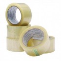 Q-Connect 50mmx66m Clr Packing Tape Pk6