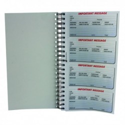 Q-Connect 400 Msg Telephone Message Book