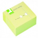 Q-Connect Yellow 76x76mm Quick Note Cube