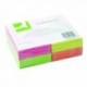 Q-Connect Neon Quick Notes 76x127mm Pk12