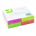 Q-Connect Neon Quick Notes 76x127mm Pk12