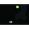 Q-Connect Hardback Notebook A5 Black Pk3