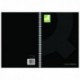 Q-Connect Hardback Notebook A5 Blk Pk3