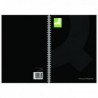 Q-Connect Wirebound Notebook A5 Blk Pk3