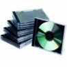 Q-Connect CD Jewel Case Black/Clear Pk10