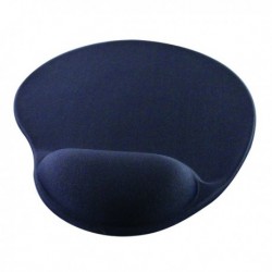 Q-Connect Black Gel Mouse Mat