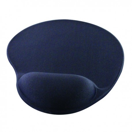 Q-Connect Black Gel Mouse Mat