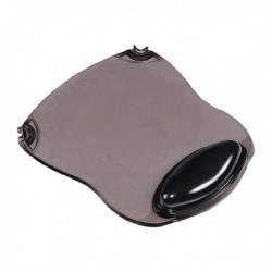 Q-Connect Grey Clear Gel Mouse Mat