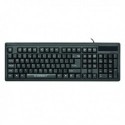 Q-Connect Black Wired Keyboard