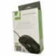 Q-Connect Black Scroll Wheel Mouse
