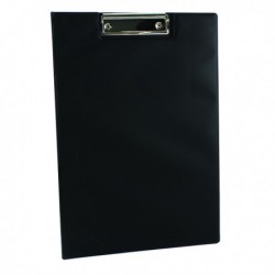 Q-Connect PVC Fold Clipboard Fs Blk