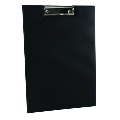 Q-Connect PVC Fold Clipboard Fs Blk