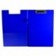 Q-Connect PVC Fold ClipboardFs Blu