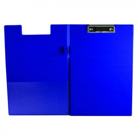 Q-Connect PVC Fold ClipboardFs Blu