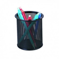 Q-Connect Black Mesh Pen Pot