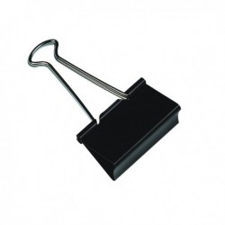 Q-Connect 19mm Black Foldback Clip Pk10