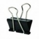 Q-Connect 42mm Black Foldback Clip Pk10