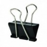 Q-Connect 42mm Black Foldback Clip Pk10