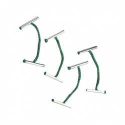 Q-Connect Metal Treasury Tag 25mm Pk100