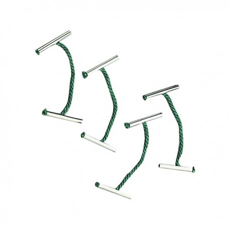 Q-Connect Metal Treasury Tag 25mm Pk100