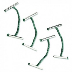 Q-Connect Metal Treasury Tag 51mm Pk100