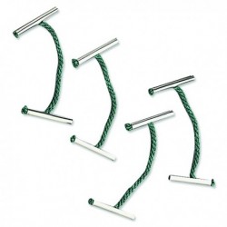 Q-Connect Metal Treasury Tag 76mm Pk100