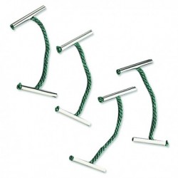 Q-Connect Metal Treasury Tag 102mm Pk100