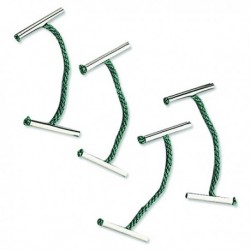 Q-Connect Metal Treasury Tag 127mm Pk100