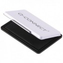Q-Connect Black Med Stamp Pad Metal Case