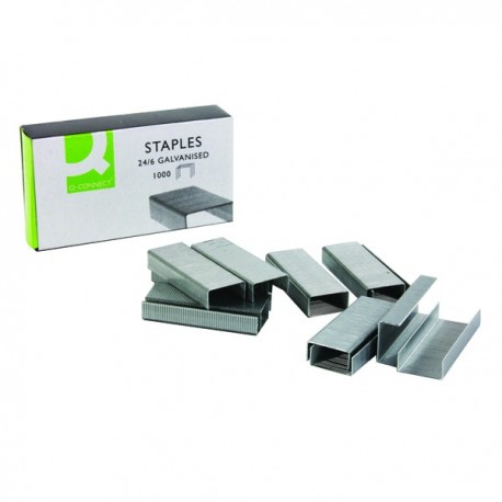 Q-Connect 24/6mm Staples Pk1000