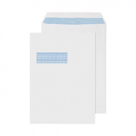 Q-Connect C4 Env Wndw Slf Seal Wht Pk250