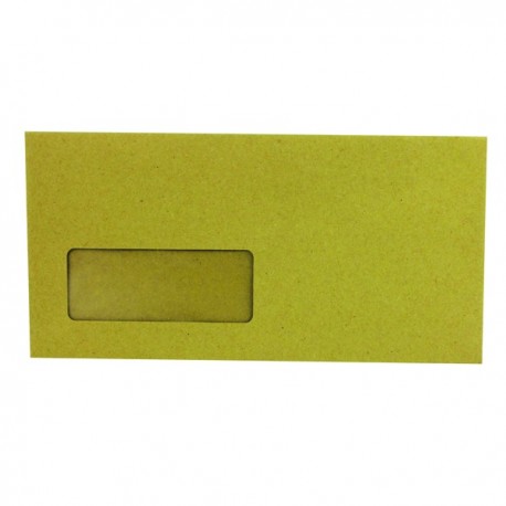 Q-Connect DL Env Wndw Gummed Man Pk1000