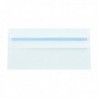 Q-Connect DL Env Plain Peel Seal Wht P500