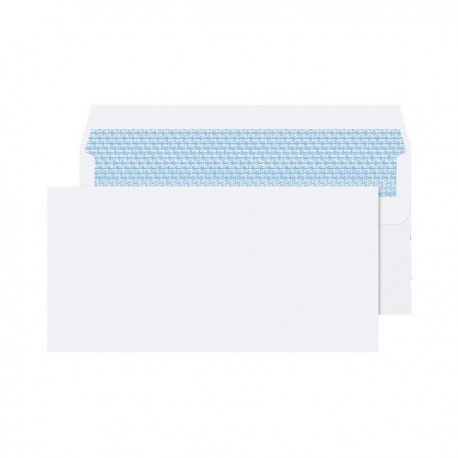 Q-Connect DL Env S Seal 90gm Wht Pk1000