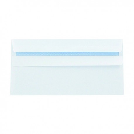 Q-Connect DL Env Recyc S Seal Wht Pk500