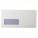 Q-Connect DL Env Wdw S Seal Wht Pk1000