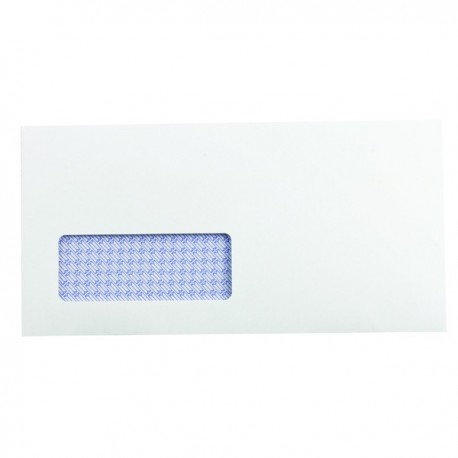 Q-Connect DL Env Recyc Wdw S Sl Wht P500
