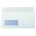 Q-Connect DL Env Wdw S Seal Wht Pk1000