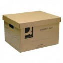 Q-Connect Brown Storage Box 335x400x250