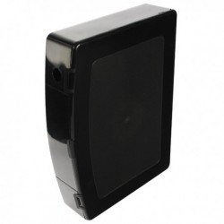 Q-Connect PolyBox File Foolscap Black