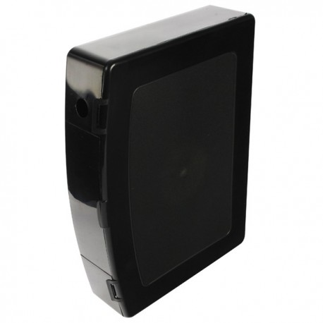 Q-Connect PolyBox File Foolscap Black