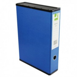 Q-Connect 75mm Box File FC Blue Pk5