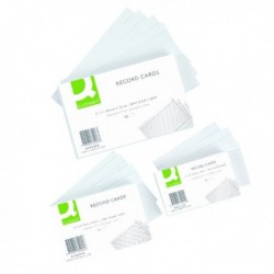 Q-Connect Record Card 203x127mm Wht P100