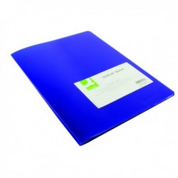 Q-Connect Display Book 10 Pocket Blue