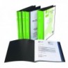 Q-Connect Pres Display Book 10Pkt Black