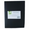 Q-Connect Display Book 20 Pocket Black