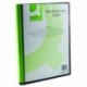 Q-Connect Pres Display Book 20Pkt Black