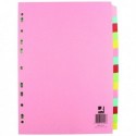 Q-Connect 15-Part Subject Divider A4