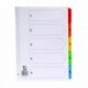 Q-Connect 1-5 Index Multi Tab Wht A4